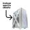 Tempest Umbra RGB Weißer ATX-Tower + anpassbares Glas