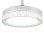IluminaShop Ventilateur de Plafond LED Blanc 36W DC Ultra Silencieux avec Commande et Pales Rétractables
