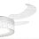 IluminaShop Ventilateur de Plafond LED Blanc 36W DC Ultra Silencieux avec Commande et Pales Rétractables