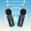 Boya BY-V2 Sistema de Micrófono Inalámbrico Transmisión Dual Omnidireccional Lightning iOS
