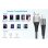 Klack Cable Carga Rápida Aluminio Irrompible USB a Lighting 2 Metros Negro