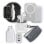 Klack Kit Essential para iPhone Smartwatch, Carregador, Auriculares, Powerbank e Cabos