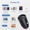 Klack Carregador de Carro USB com USB-C 30w e USB QC 30W Carga Rápida
