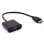 Nilox NXADAP01 Adaptador HDMI a VGA Negro