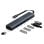 Niloz Docking Station USB-C 6 en 1 Gris