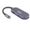 Nilox NXDSUSBC01 Docking Station USB-C Cinzenta