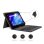 Capa com Teclado USB Nilox NXKB01 Azul para Tablets até 10,5 polegadas