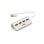 Hub USB Nilox NXHUB04ALU2 Blanc