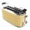 Tostador Cecotec Toast&Taste 1600 Retro Double 4 Scheiben 1630W Edelstahl Beige