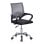 Adec Vita Cadeira de Estudo Giratória com Altura Regulável 90-102x60x60cm Preta/Cinzenta