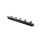 Lapara LA-00030303 Painel para Passagem de Cabos 19" 5 Arcos 1U