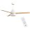 Ventoinha de Teto com Luz Grunkel SKYECO-52 25W 132cm 6 Velocidades Comando Temporizador