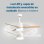 Ventoinha de Teto com Luz Grunkel SKYECO-52 25W 132cm 6 Velocidades Comando Temporizador