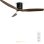 Ventoinha de Teto com Luz Grunkel SKYWIND-52WN 40W 132cm 6 Velocidades Comando
