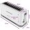 Grille-pain Grunkel TS-40 EASYTOAST 1 Fente extra-large 980 W 7 Niveaux Tiroir ramasse-miettes Blanc