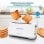 Grunkel TS-40 EASYTOAST Torradeira de Ranura Extra Larga 980W Branco