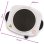 Grunkel EHP-118 Fogão Elétrico de 1 Zona 1500W Branco
