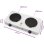 Grunkel EHP-215 Hornillo Eléctrico de 2 Zonas 1500W Blanco