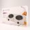 Grunkel EHP-215 Hornillo Eléctrico de 2 Zonas 1500W Blanco