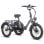Fafrees F20 Mate Bicicleta Elétrica Motor 500W Bateria 48V/18.2Ah Autonomia 110km Cinzenta