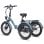 Fafrees F20 Mate Vélo Électrique 500w Moteur Batterie 48V/18.2Ah Autonomie 110km Bleu