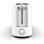 Tostapane Grunkel TS-MAXISTEEL con slot extra largo 1000 W Bianco