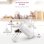 Grunkel AM-25G Amasadora de Doble Varilla 250W Blanco