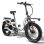 Fafrees F20 X-Max Bicicleta Elétrica Dobrável Motor 750W Bateria 48V/30Ah Autonomia 180km Branca