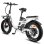 Fafrees F20 X-Max Bicicleta Elétrica Dobrável Motor 750W Bateria 48V/30Ah Autonomia 180km Branca