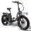 Fafrees F20 X-Max Bicicleta Eléctrica Plegable Motor 750W Batería 48V/30Ah Autonomía 180km Gris