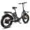 Fafrees F20 X-Max Bicicleta Elétrica Dobrável Motor 750W Bateria 48V/30Ah Autonomia 180km Preta