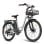 Fafrees F26 Langlebiges Elektrofahrrad 250W Motor 36V/20,3Ah Akku Reichweite 160km Grau