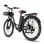 Fafrees F26 Lasting Bicicleta Elétrica Motor 250W Bateria 36V/20.3Ah Autonomia 160km Preta