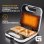 Grunkel SAN-CC BL Sandwichera con Corte para 2 Sandwiches Blanca