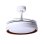 Ventilateur de plafond Bel Air Kigali LED 72W 108cm télécommande blanc/marron
