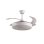 Ventilateur de plafond Bel Air Home Arcos LED 72W 108cm 4 pales rétractables blanc