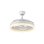 Bel Air Dafne Ventilador de Techo con Luz y Mando 72W 108cm 4 Aspas Retráctiles Blanco