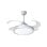 Ventilateur de plafond Bel Air Toronto 72W LED 108cm 4 pales retractables blanc