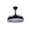 Ventilatore da soffitto Bel Air Dafne 72W LED 4 pale retrattili nero