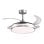 Ventilateur de plafond Bel Air Kepler LED 72W 108cm télécommande argent