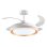 Ventilateur de plafond Bel Air Kigali 72W LED 108cm Blanc Or Télécommande