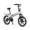 PVY Z20 Pro Bicicleta Eléctrica Motor 250W Batería 36V/10.4Ah Autonomía 80km 20" Blanca