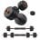 Kit De Pesas 25kg Mancuernas (pesos + Barras) + Barra + Sensor Smart