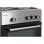 Cucina A Gas Con Forno Infiniton Cc57tac 43l 3 Fuochi Acciaio Inox 49 Cm