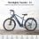 Bicicletta elettrica da trekking Eleglide C1 250W 27,5" 522Wh Blu