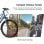 Bicicletta elettrica da trekking Eleglide C1 250W 27,5" 522Wh Blu