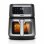 Haeger Cook Mate Freidora de Aire con Ventana 5L 1200W Acero Inoxidable
