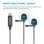 Boya BY-M3D Micrófono Digital Dual de Solapa Lavalier Omnidireccional Android USB-C