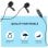Boya BY-M3D Micrófono Digital Dual de Solapa Lavalier Omnidireccional Android USB-C