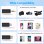 Boya BOYALINK Sistema de Micrófono Inalámbrico de Solapa Conector USB-C Lightning Y Trs 3,5mm Negro